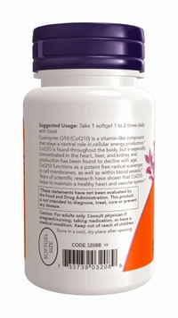 Now CoQ10 100 mg - 150 Softgels