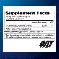 GAT Sport L-Carnitine - 60CAPS