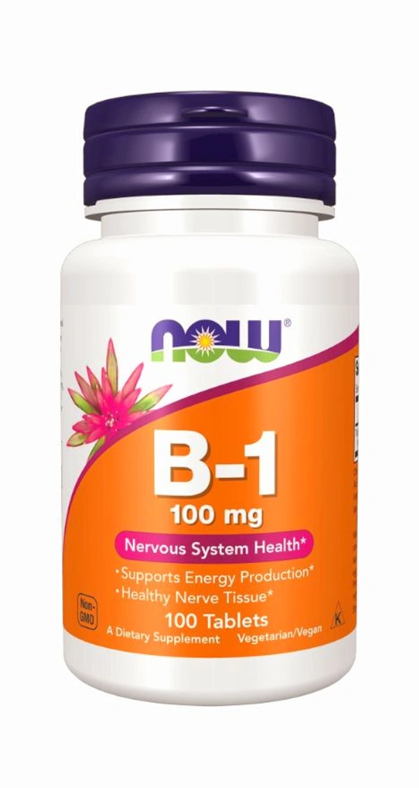 Now Vitamin B-1 100 mg - 100 Tablets