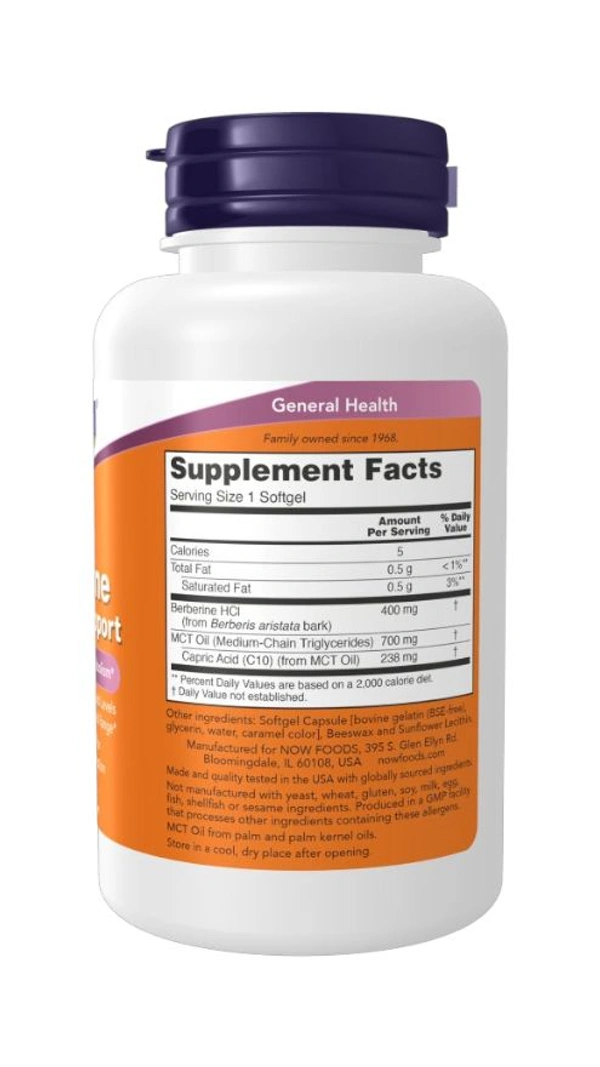 Now Berberine Glucose Support - 90 Softgels