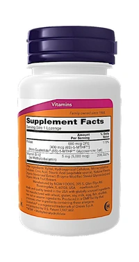 Now Methyl B-12 5,000 mcg - 60 Lozenges