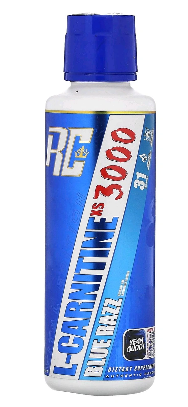 Ronnie Coleman
Vital Edition, L-Carnitine XS 3000, - (473.28 ml), Blue Razz