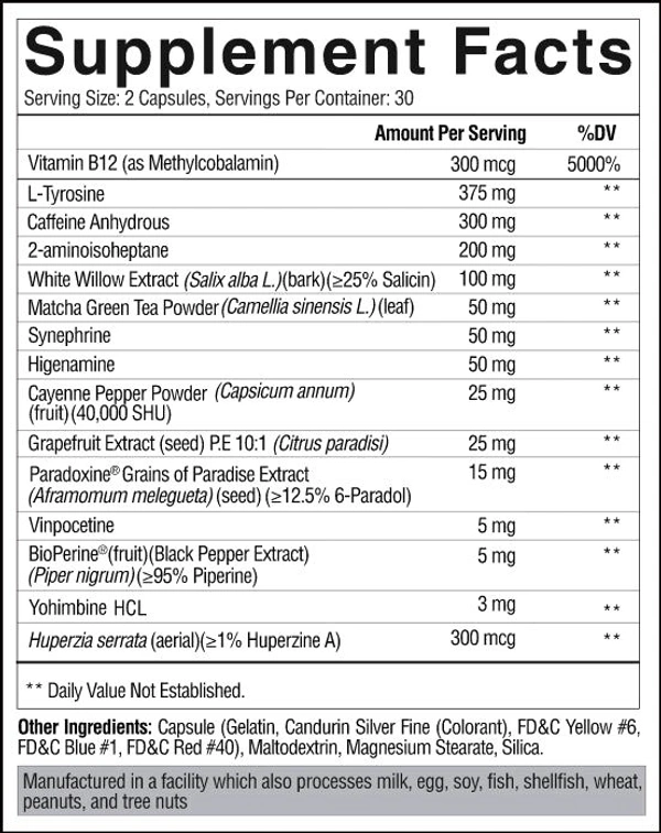 Condemned Labz Arsynist Extreme Fat Burner - 60 Capsules