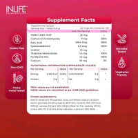 Inlife Vitamin B12 Supplement with ALA, Folic Acid, Inositol