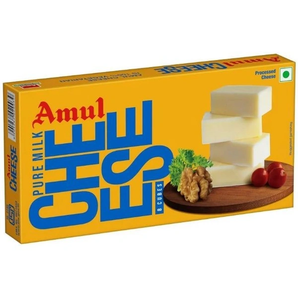 AMUL CHEESE 8 CUBE