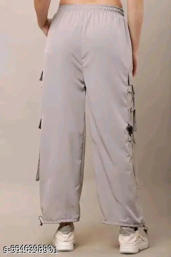 Grey 6 pocket trouser for girls and woman - S