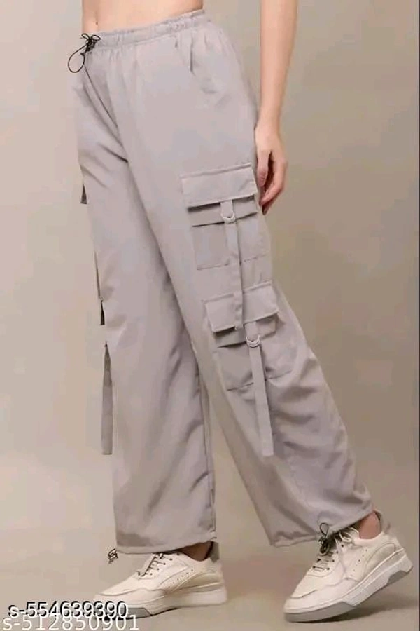 Grey 6 pocket trouser for girls and woman - XXL
