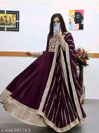 Catalog Name:*Trendy Western Gowns*
Kurta Fabric: Georgette - S
