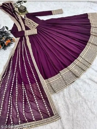 Catalog Name:*Trendy Western Gowns*
Kurta Fabric: Georgette - XXL