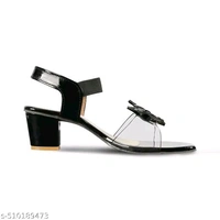 Latest women heels Women Fashion Sandal | Transparent Fancy Heels for Women | Bridal - IND-4