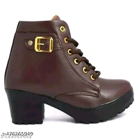 Footwear Deck Elite Women Formal Shoes - Nutmeg Wood Finish, IND-3