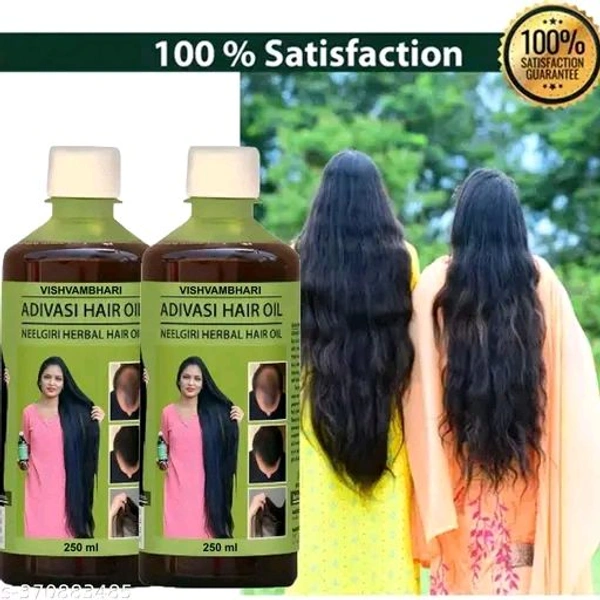 Vishvambhari Ayurveda #2 Premium Hydrating Herbal Oil* - 500 ML