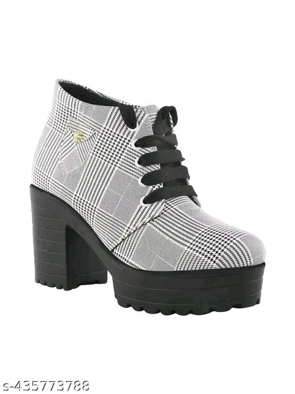 TRYME Stylish & Comfortable Fashion Block Heel Boots For Womens & Girls - IND-7