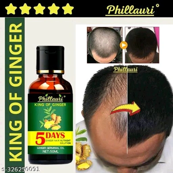 Shahensha Sales Adivasi Hair Oil Ginger & Hair Growth Ginger Ayurvedic Oil | Anti Hairfall Hair - Black, XL