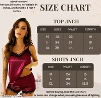 ANAMIKA-NIGHT-WEAR Stylish Lingerie Babydoll Set || Women's Babydolls | lace Top & Shorts | Anamika Nightwear || Nacker Top Honeymoon Sex | Babydolls Sexy Lingerie for Honeymoon | Nightdress - M, Black