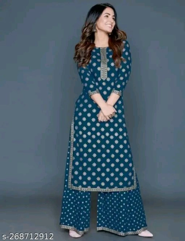 KURTA SET - Blue, M