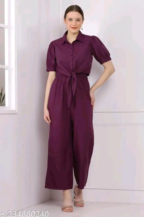 M Z GROUP LIFESTYLE LLP Catalog Name:*Trendy Fashionable Women Jumpsuits* - Clairvoyant, L