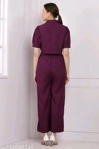 M Z GROUP LIFESTYLE LLP Catalog Name:*Trendy Fashionable Women Jumpsuits* - Clairvoyant, XL