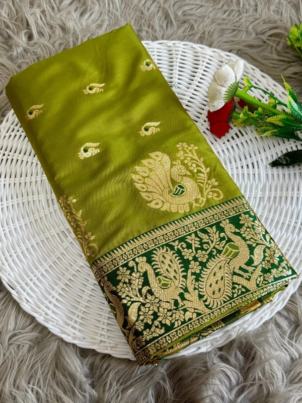 Authentic Maharashtrian Peshwai Paithani Silk Saree - Rich Royal Body with Grand Peacock Butta