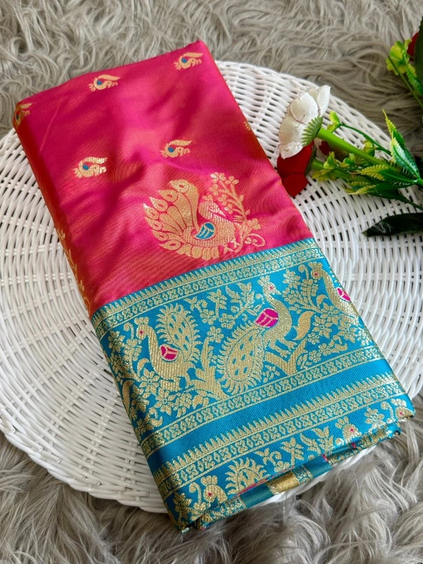 Authentic Maharashtrian Peshwai Paithani Silk Saree - Rich Royal Body with Grand Peacock Butta