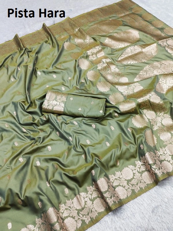 PAITHANI_HOUSE412 Soft And pure banarasi silk saree - MB 1119 - Pista Hara