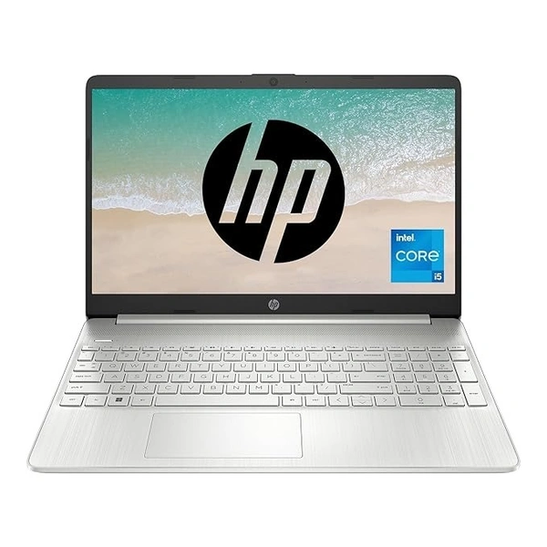 SKU-0047/ CORE I5- 12TH GEN- HP Laptop 15s, 12th Gen Intel Core i5-1235U, 15.6-inch (39.6 cm), FHD, 16GB DDR4, 512GB SSD, Intel Iris Xe Graphics, Backlit KB,MSO,Thin & Light, Dual Speakers (Win 11, Silver, 1.69 kg), fq5330TU