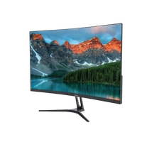 SKU-0073/ SIZE- 24" CURVED- FINGERS Satin-Curve-2421 Curved LED Monitor (23.81, 60 cm) with 1920 x x1080 FHD Resolution, Ultra-Slim Design, VGA + HDMI + VGA Output, Wall mountable, 100 Hz Refresh Rate, 250 nits Brightness