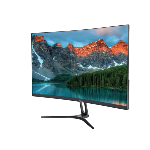 SKU-0073/ SIZE- 24" CURVED- FINGERS Satin-Curve-2421 Curved LED Monitor (23.81, 60 cm) with 1920 x x1080 FHD Resolution, Ultra-Slim Design, VGA + HDMI + VGA Output, Wall mountable, 100 Hz Refresh Rate, 250 nits Brightness