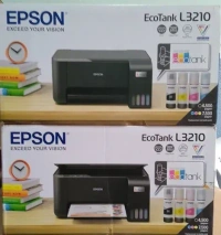 SKU-0093/ TANK SYSTEM- Epson Ecotank L3210 A4 All-in-One Wired Colour Home Inkjet Printers, Black