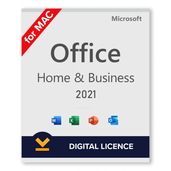 SKU-0185/ MS-OFFICE- Office 21 Home & Business(Mac) Bind Key 1 Device ( Lifetime )