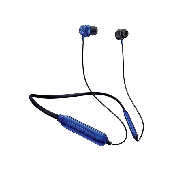 SKU-0298/ NECKBANDS- FINGERS FC-Royale Bluetooth Wireless Neckband in Ear Earphones with Built in Mic (Royal Blue)