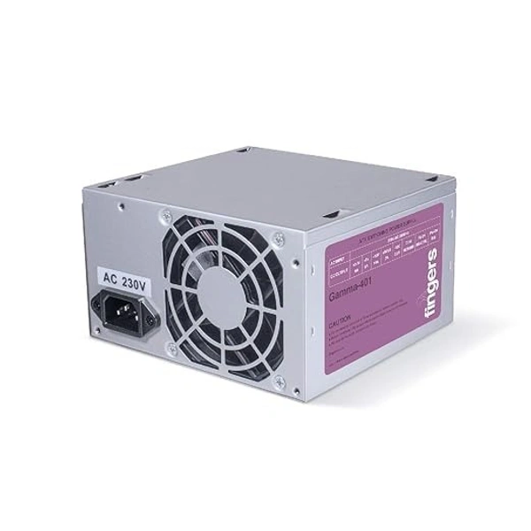 SKU-0340/ SMPS- FINGERS Gamma-401 High Efficiency Power Supply SMPS (250 W Peak Power Delivery | with 8 cm Fan)