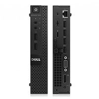 SKU-0397/ CORE I7- 4TH GEN- TINY- (Refurbished) Dell Optiplex 3020 Mini PC (Intel Core I5- 4th gen, 4 GB RAM, 128 GB SSD, Windows 10 Pro, MS Office, HD Graphics, USB, Ethernet,VGA), Black