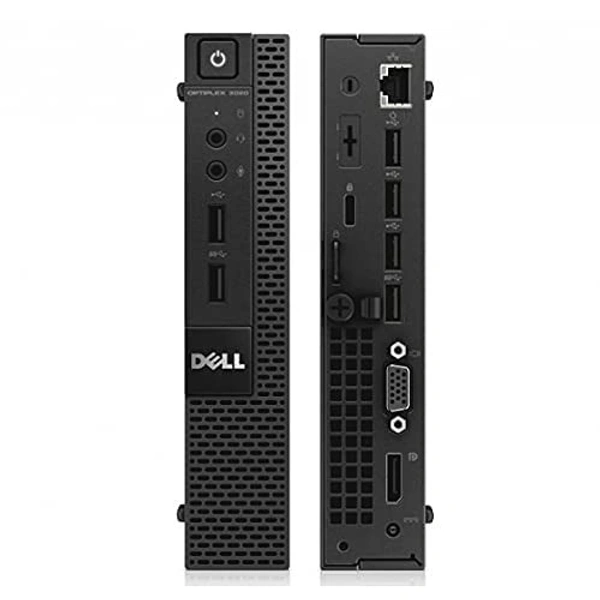 SKU-0397/ CORE I7- 4TH GEN- TINY- (Refurbished) Dell Optiplex 3020 Mini PC (Intel Core I5- 4th gen, 4 GB RAM, 128 GB SSD, Windows 10 Pro, MS Office, HD Graphics, USB, Ethernet,VGA), Black