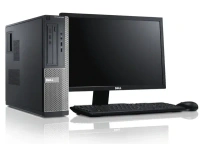 SKU-0436/ CORE I5- BRANDED DELL ( REFURBISHED ) SLIM CPU / USB KB + MOUSE BRANDED/ LED MONITOR 19" WIDE / WIN 7/10+MS OFFICE