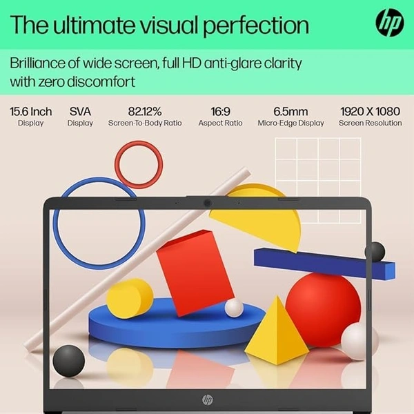 SKU-0046/ CORE I5- 12TH GEN- HP 15s 12th Gen Intel Core i5, 15/6inch (39.6 cm), 8GB RAM, 512GB SSD, Intel Iris Xe Graphics, Backlit Kb, (Win 11 Home, Natural Silver, 1.69kg), fq5202TU / fq5329TU