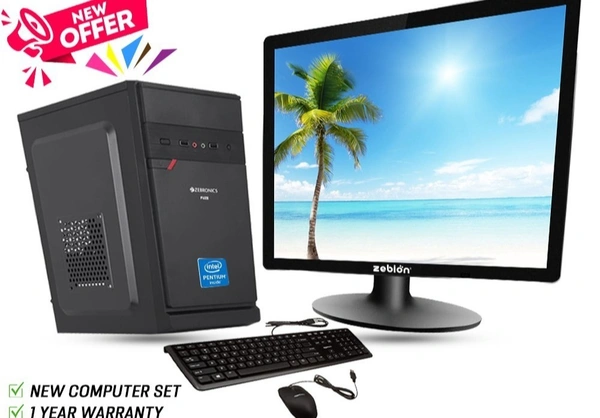 NEW PC SET OFFER-1 - INTEL DUAL CORE/ CORE 2 DUO- PC SET With LED HD Monitor + USB Keyboard & Mouse@ 7999 Only ( Limited Offer )