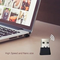 USB WIFI- FINGERS FWF150 Wi-Fi USB Adapter (Nano-sized | High Speed and Wi-Fi compatible with Windows, Linux, and Mac | Speed up to 150 Mbps)