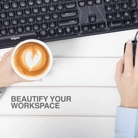 SKU-0322/ COMBO- WIRED- FINGERS Velvet C4 Wired Slim Keyboard and Mouse Set