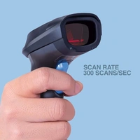 SKU-0334/ BARCODE SCANNER- WIRED- FINGERS Quickscan W5 Barcode Scanner with Quickscan Technology