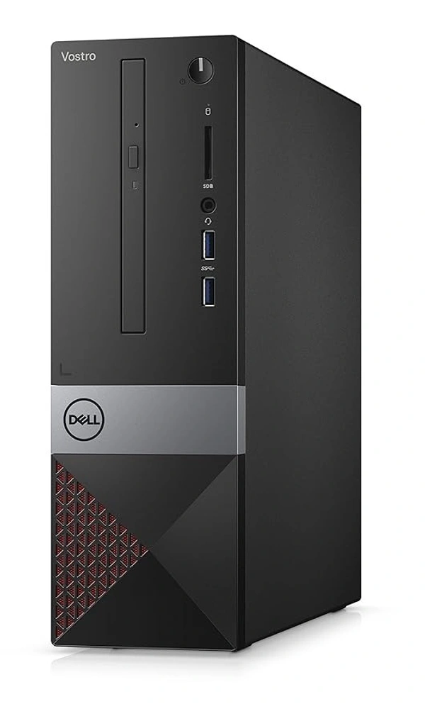 SKU-0430/ Core i3/ 8th Gen/ Dell Vostro 3470 SFF Desktop/ Home and Business Black (Intel i3-8500 6-Core / Intel UHD 630, 2xUSB 3.1/ 2 Display Port (DP)/ Optical Drive/ Win 10 Pro+MS- Office (Import Material)- 1 Year Warrnety