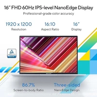 SKU-0038/ CORE I5- 12TH GEN- ASUS VIVOBOOK 16- Intel Core i5-12500H 12th Gen, 16" (40.64 cm) FHD+, Thin and Light Laptop (16GB/512GB/Win11/Office 2021/Silver/1.8 kg), X1605ZAC-MB541WS