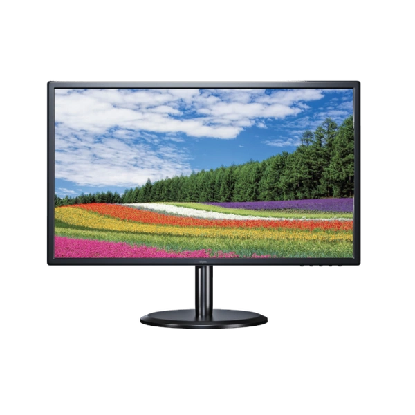 SKU-0056/ SIZE- 19"- FINGERS Satin-1850 LED Monitor (18.5β) with 1366 x 768 FHD Resolution, Ultra-Slim Design, VGA + HDMI Output, Wall mountable, 75 Hz Refresh Rate, 250 nits Brightness