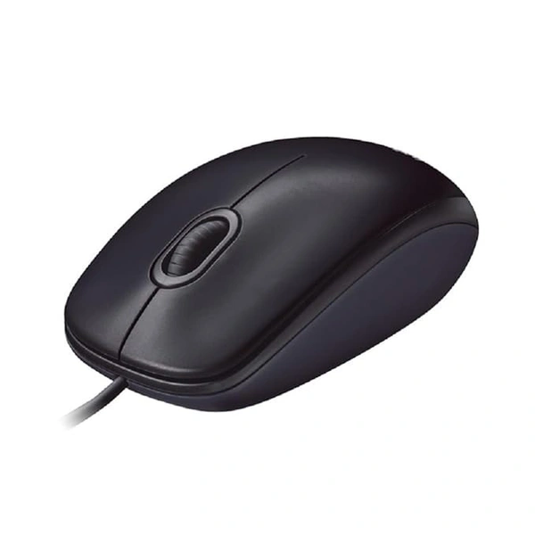 SKU-0174/ MOUSE- WIRED- Logitech M90 Wired USB Mouse, 1000 DPI Optical Tracking, Ambidextrous PC/Mac/Laptop - Black