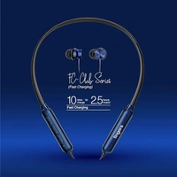 SKU-0298/ NECKBANDS- FINGERS FC-Royale Bluetooth Wireless Neckband in Ear Earphones with Built in Mic (Royal Blue)