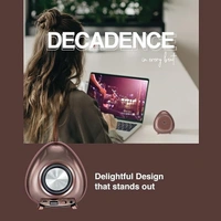 SKU-0304/ SPEAKERS- FINGERS Brownie2 Portable Speaker (15 Hours Playback | Bluetooth, FM Radio, USB, MicroSD, AUX),Choco Brown