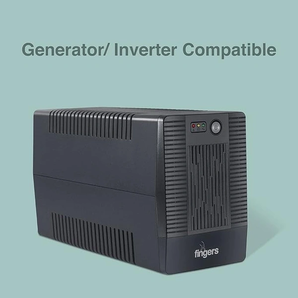 SKU-0338/ UPS- ADVANCED- FINGERS Fast-Recharge FR-1097-4S Power Supply UPS (1000 VA / 600 W)