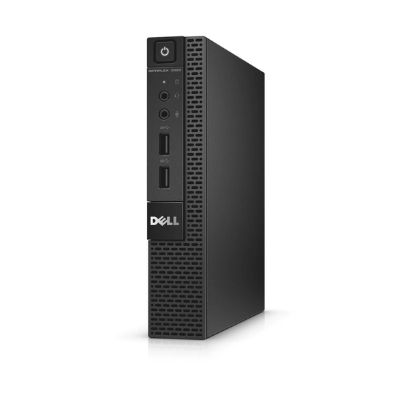 SKU-0397/ CORE I7- 4TH GEN- TINY- (Refurbished) Dell Optiplex 3020 Mini PC (Intel Core I5- 4th gen, 4 GB RAM, 128 GB SSD, Windows 10 Pro, MS Office, HD Graphics, USB, Ethernet,VGA), Black