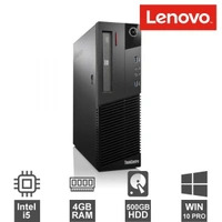 SKU-0410/ CORE I3- 4TH GEN- Lenovo Thinkcentre M73/ E73- Intel Core i3- 4th Gen/ 4GB RAM/ 500 GB Storage/ DP Port/ VGA Port/ Slim/USB 3.0 / USB Port/ Windows 10 Pro Desktop- 1 Year Warrenty
