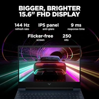 RYZEN- GAMING- HP Victus Gaming Laptop,Windows 11 Home,AMD Ryzen 5 5600H,4Gb RTX 3050 Gpu,15.6-Inch (39.6 Cm),Fhd,IPS,144Hz,16Gb Ddr4,512Gb Ssd,Backlit Kb,B&O,9Ms Response Time,Dual Speakers (Blue,2.37 Kg),Fb0106Ax